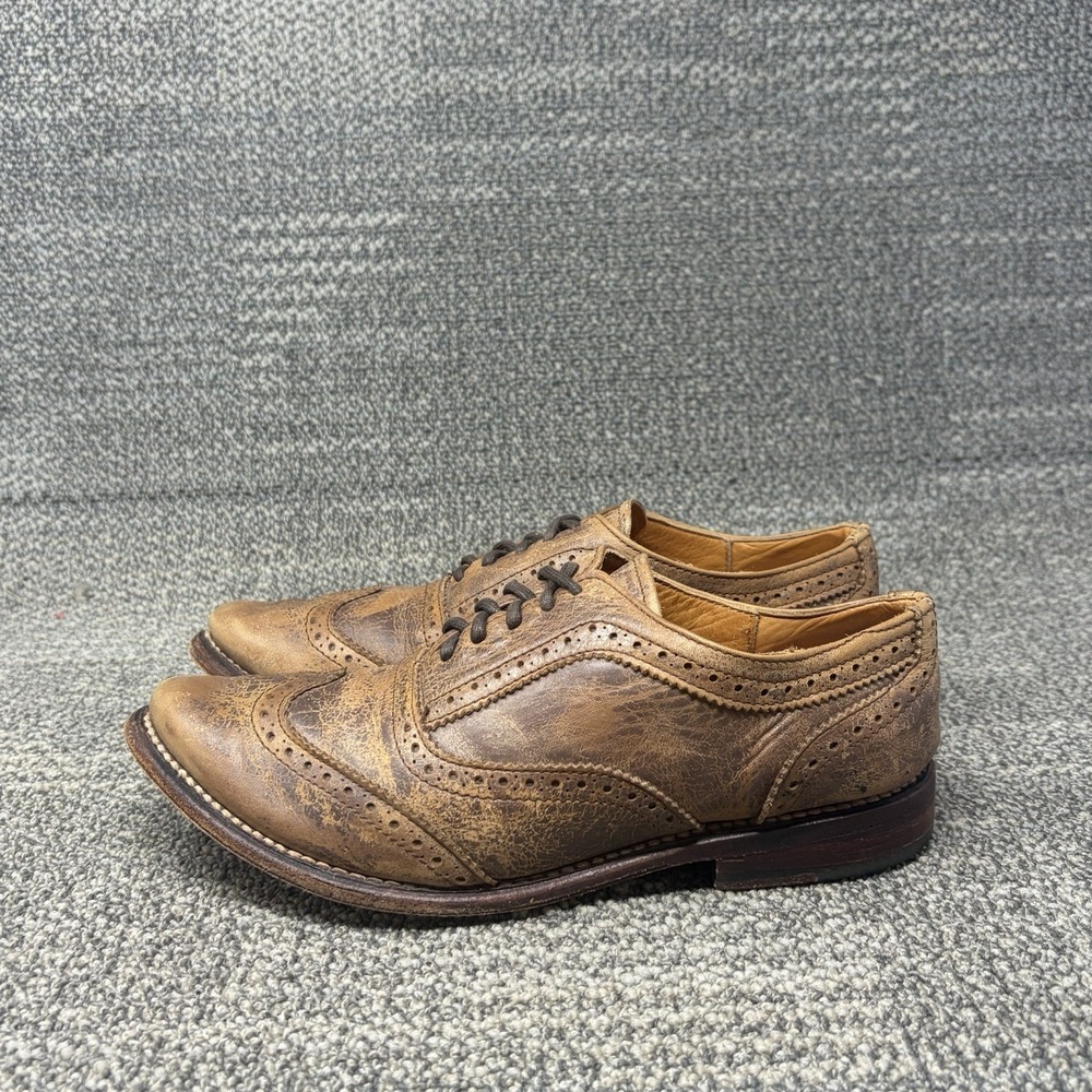 Bed Stu Lita Cobbler Series Women's 8 Brown Leather Wingtip Oxford Shoes